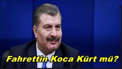 Fahrettin Koca Kürt Mü?