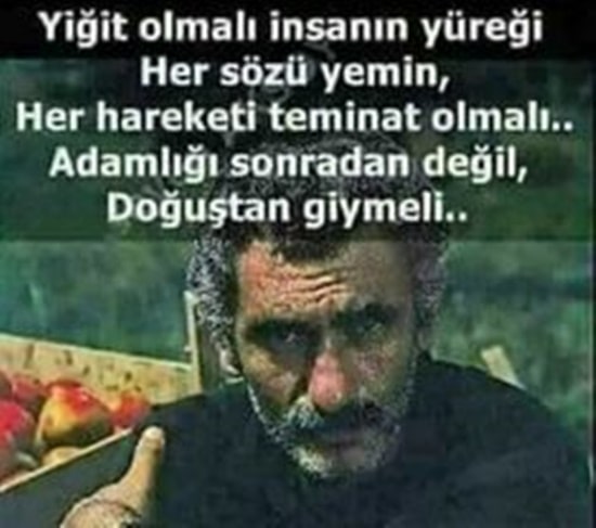 yiğitlik konusu yılmaz güney