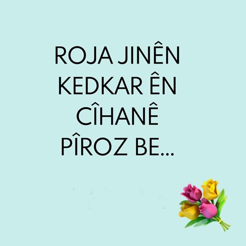 "Biji 8' Adare Roje Jinen Cihane