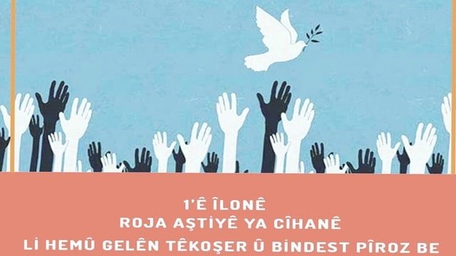 Weltfriedenstag auf Kurdisch