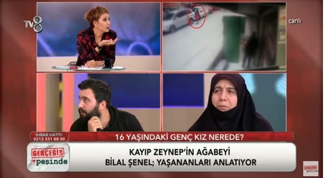 zeynep şenelin familie tv 8
