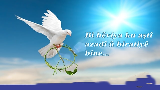Olivenzweig Kurdischer Frieden