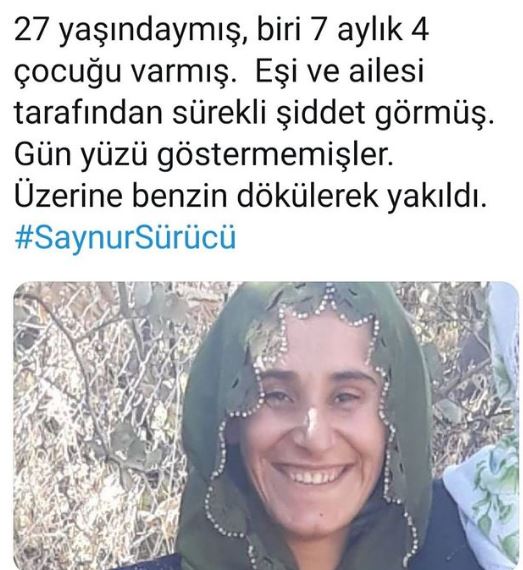 saynur sürücü olayı