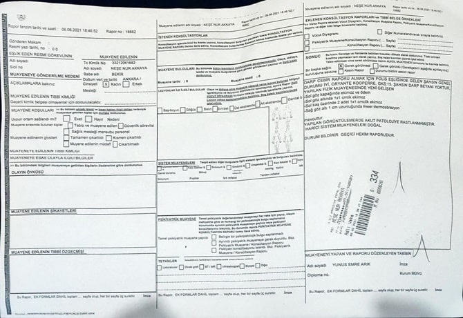 Neşe Nur Akkaya Bericht