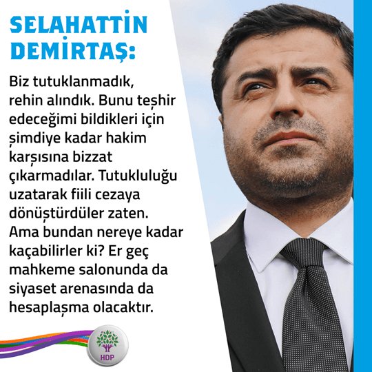 Demirtas Versprechen