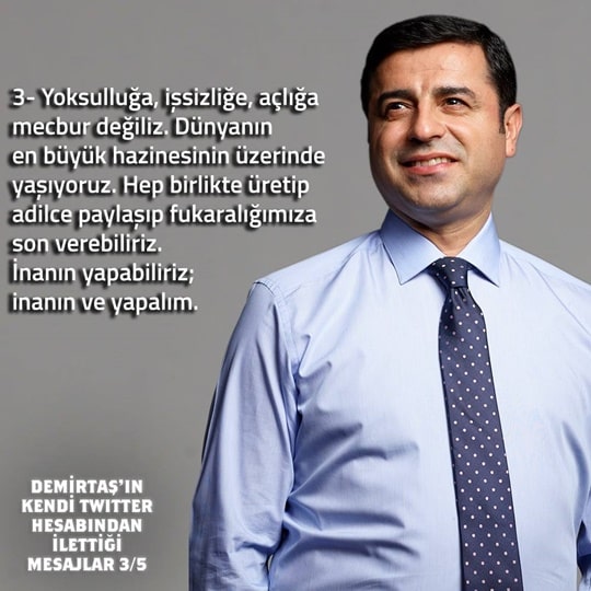 Demirtas Bemerkungen