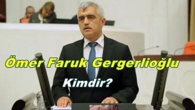 Ömer Faruk Gergerlioğlu Kimdir? Nerelidir?