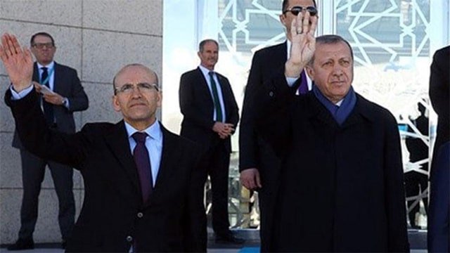 mehmet shimşek und recep tayyip erdoğan