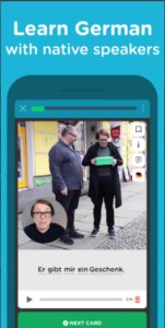 Lernen Sie Deutsch mit einer der besten Apps der Welt